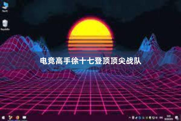 电竞高手徐十七登顶顶尖战队